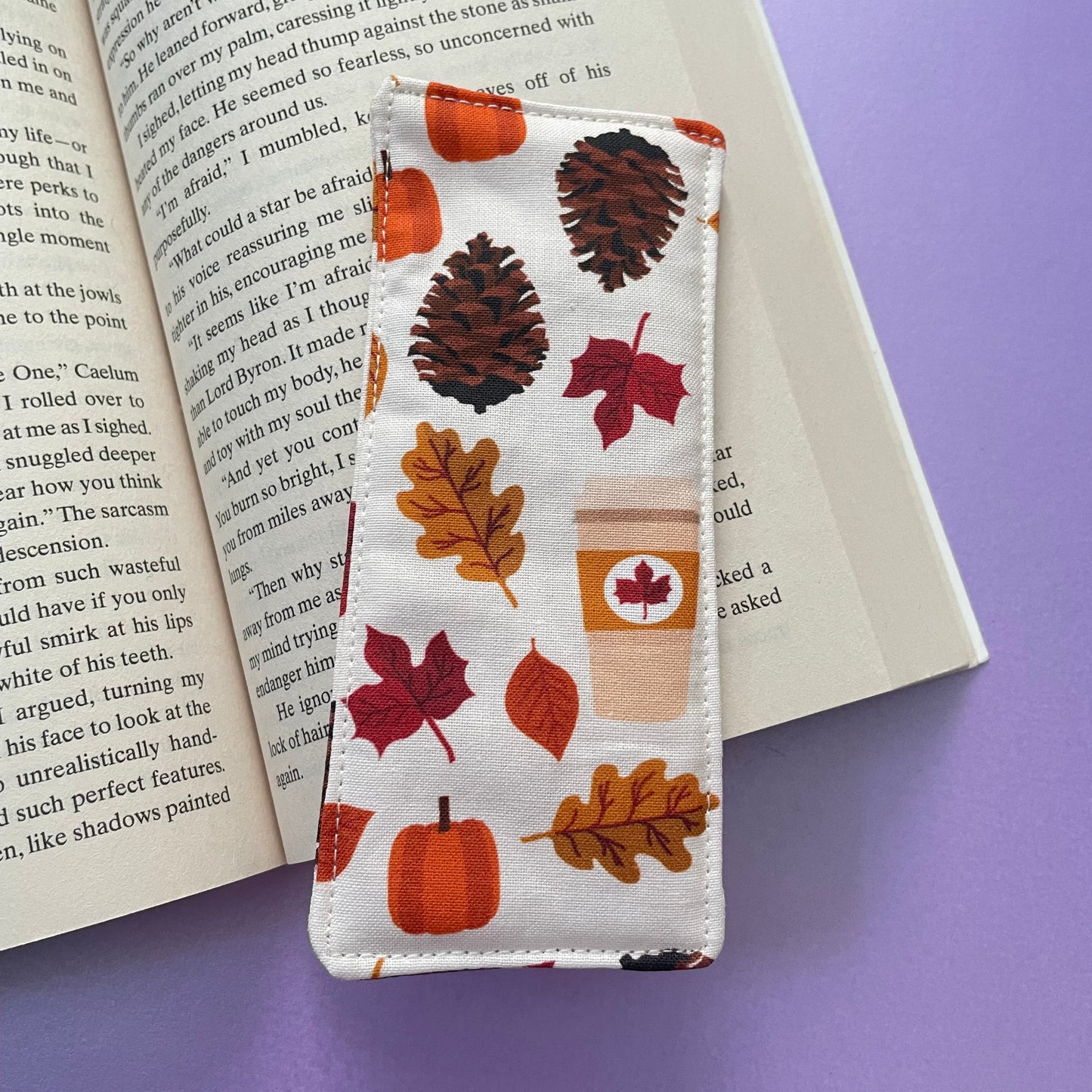 Pumpkin Spice Bookmark