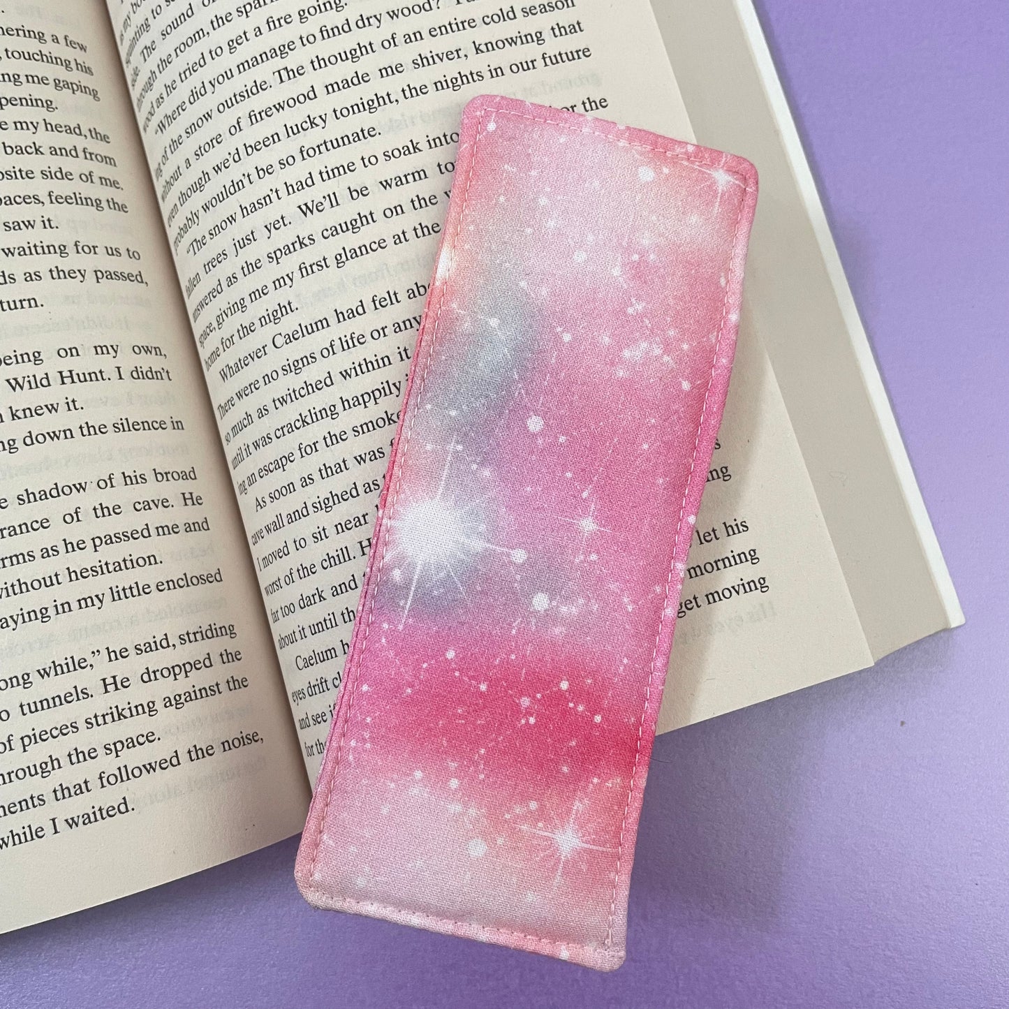 Pink Constellation Print Bookmark