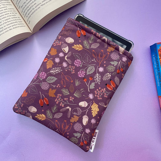 Purple Autumnal Kindle Sleeve