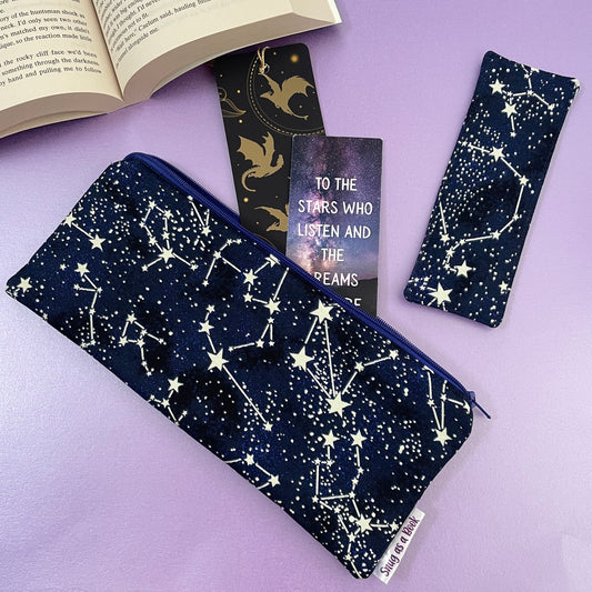 Glow in the Dark Constellation Bookmark Case