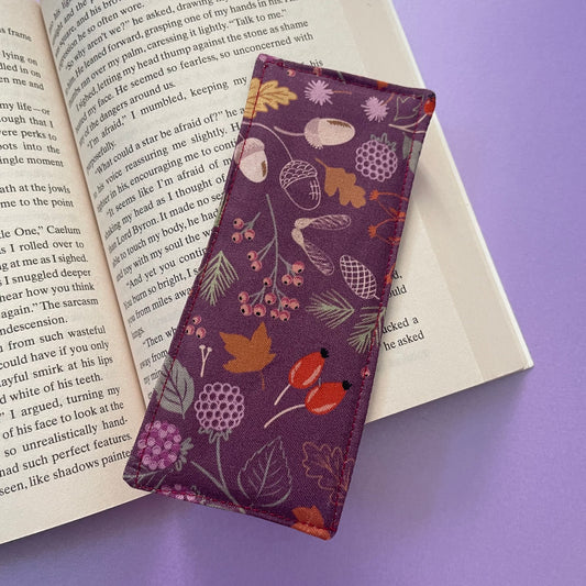 Purple Autumnal Bookmark