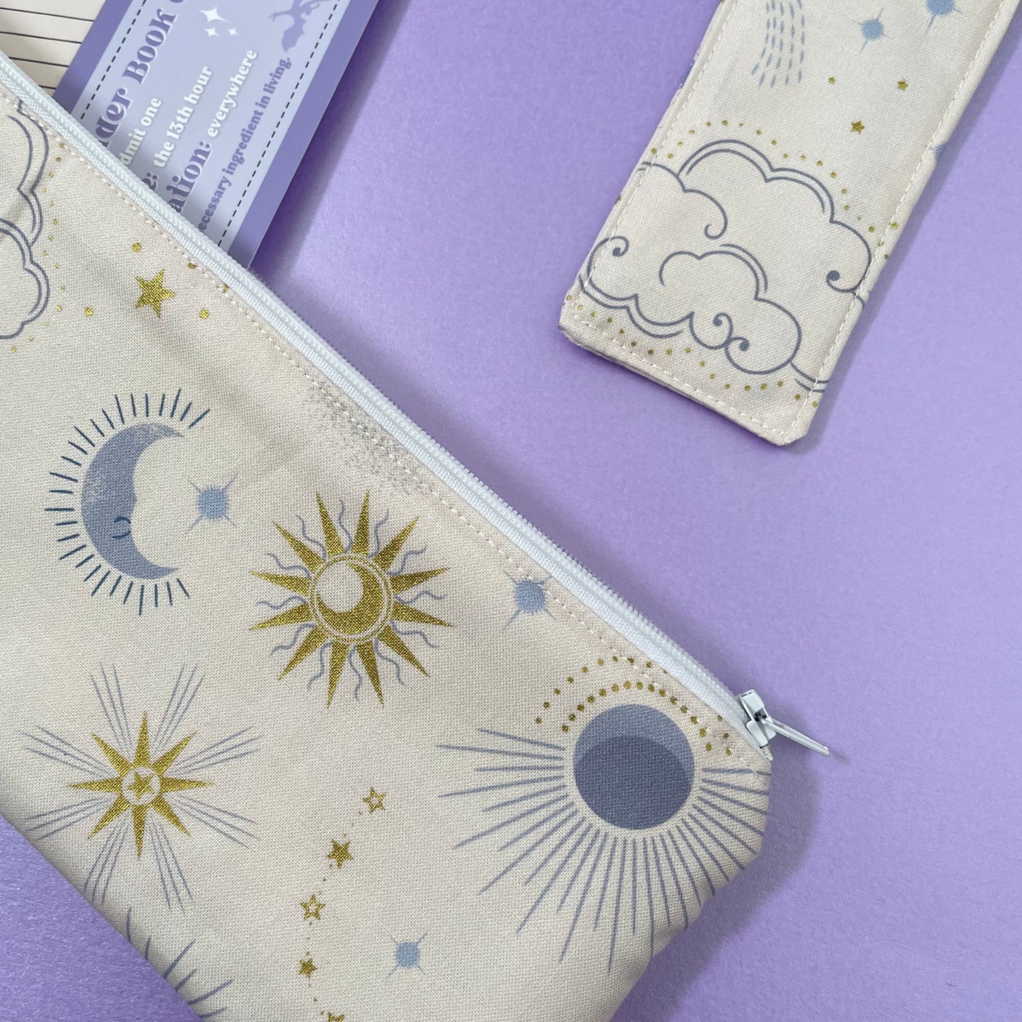 Celestial Bookmark Case