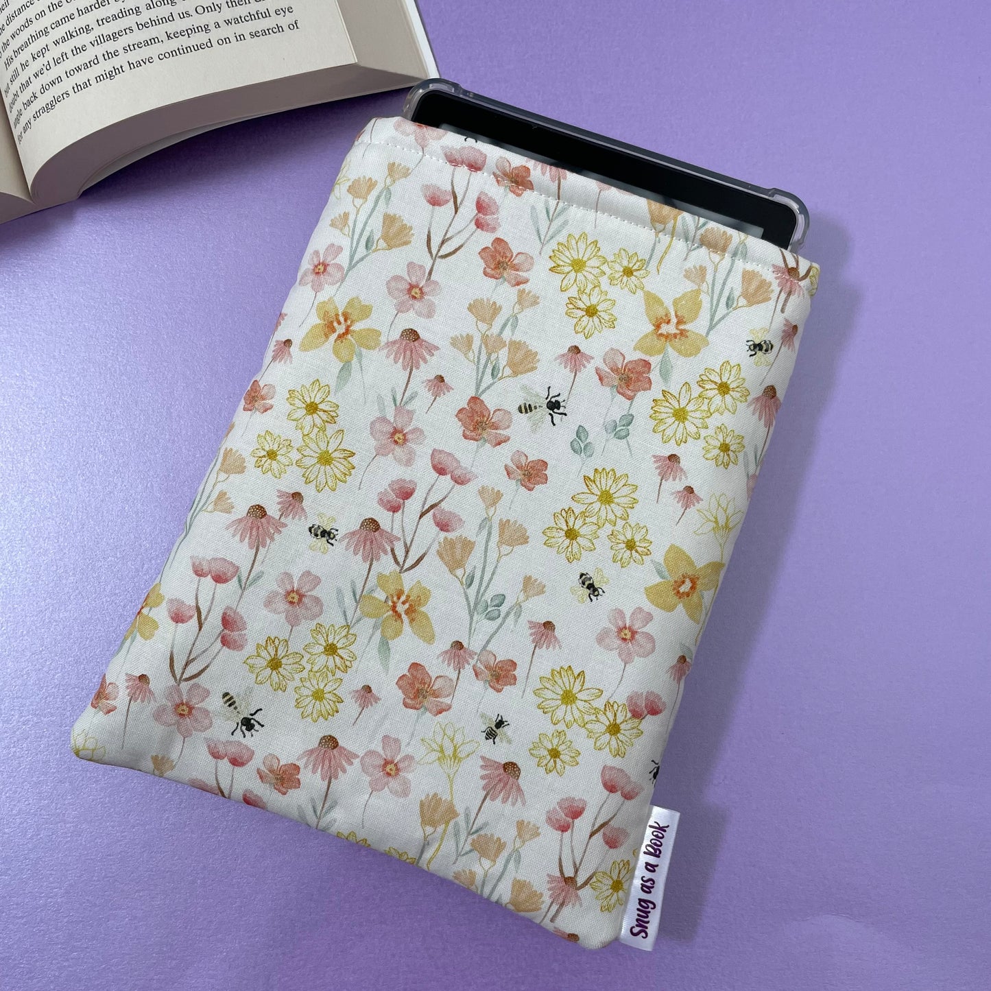 Summer Floral Kindle Sleeve