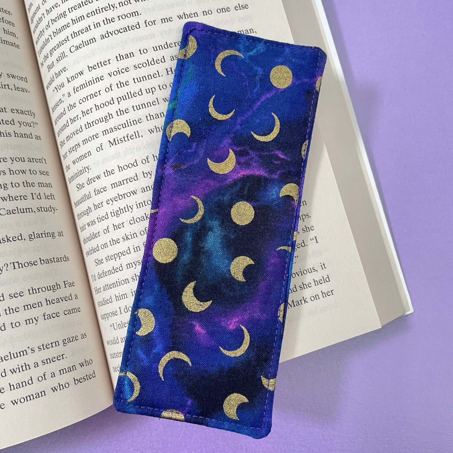 Mini Moons Print Bookmark