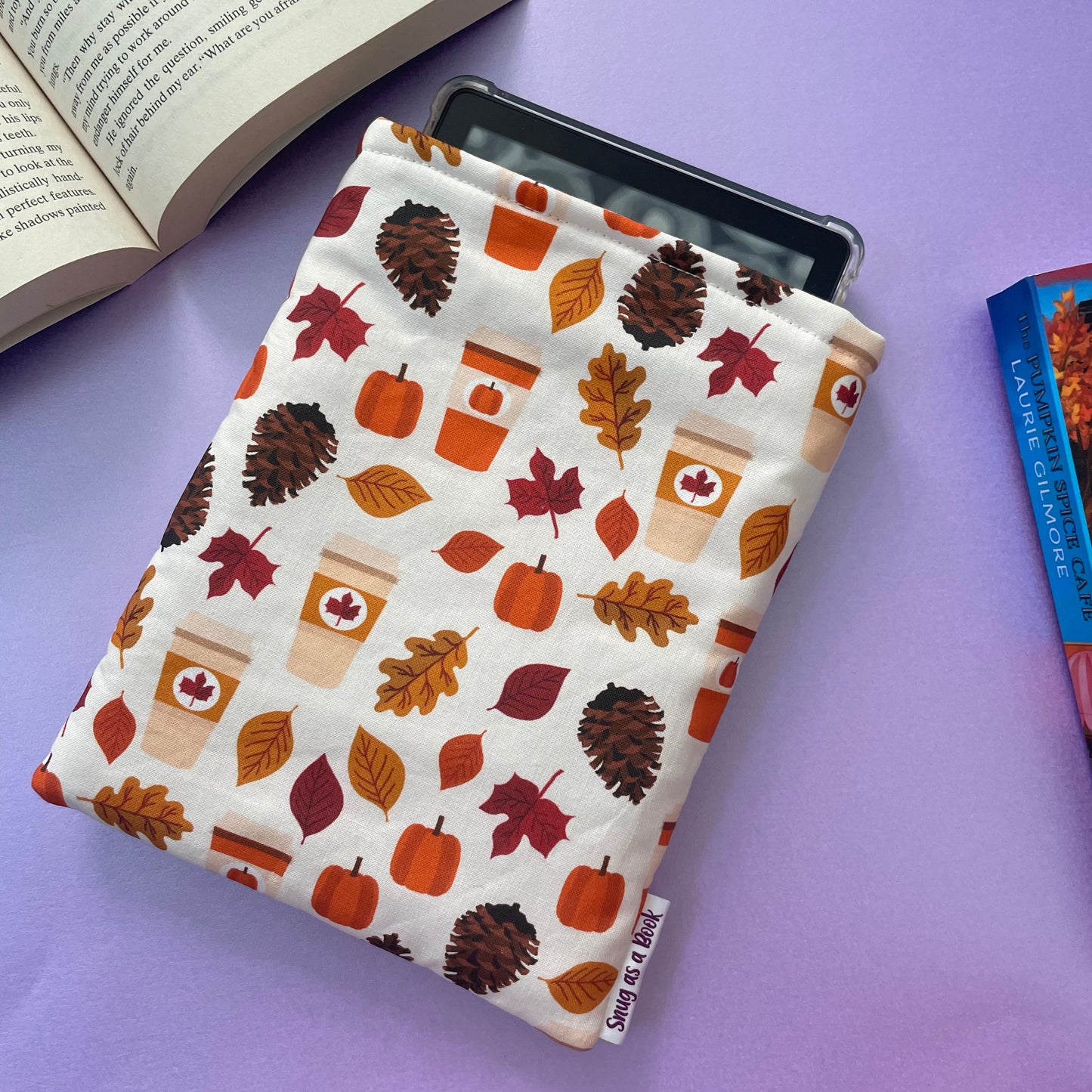 Pumpkin Spice Kindle Sleeve