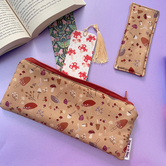 Mushroom Bookmark Case