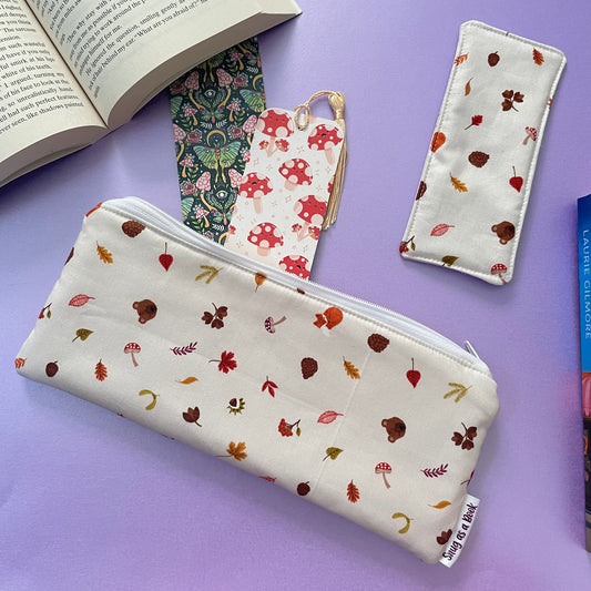 Autumn Icons Bookmark Case