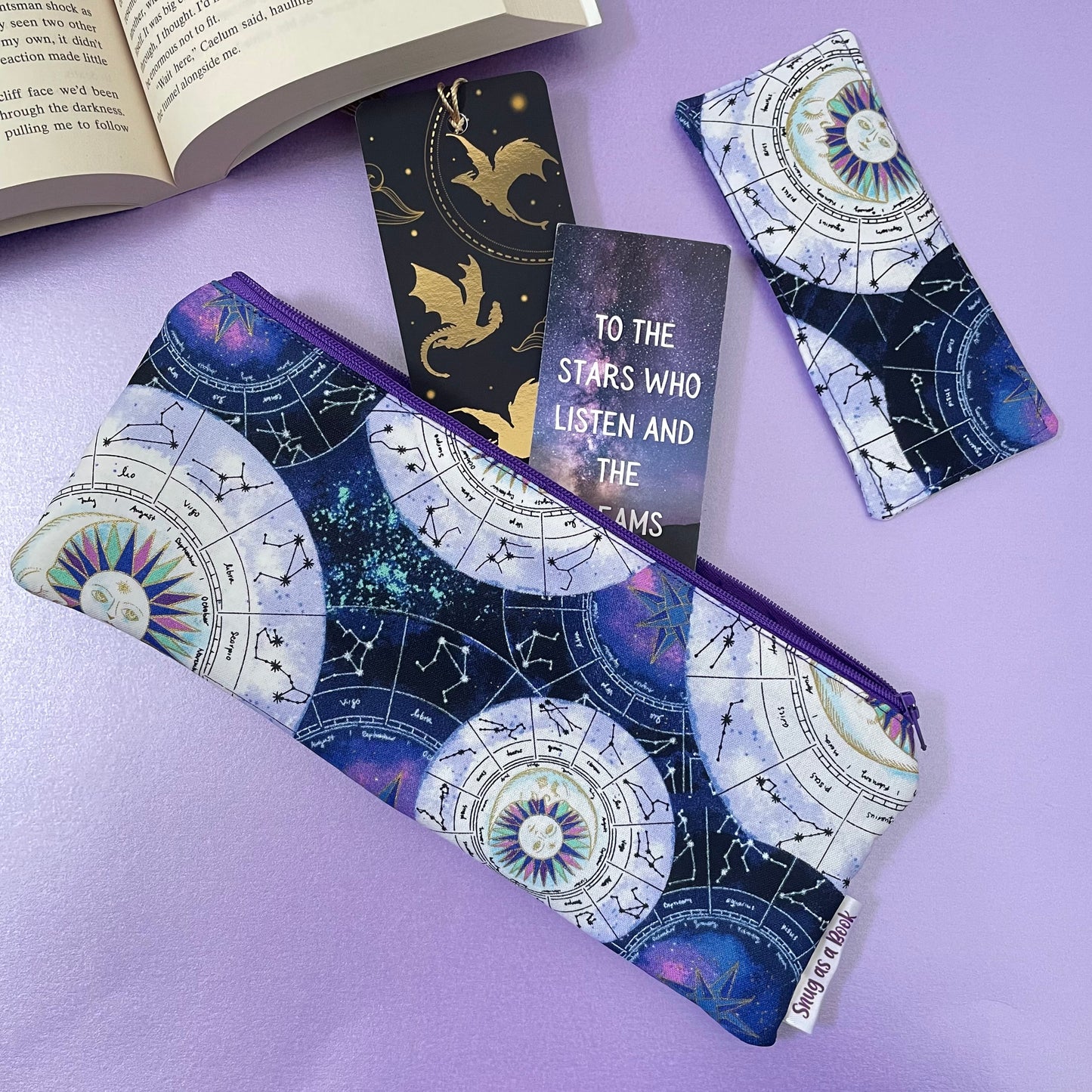 Zodiac Bookmark Case