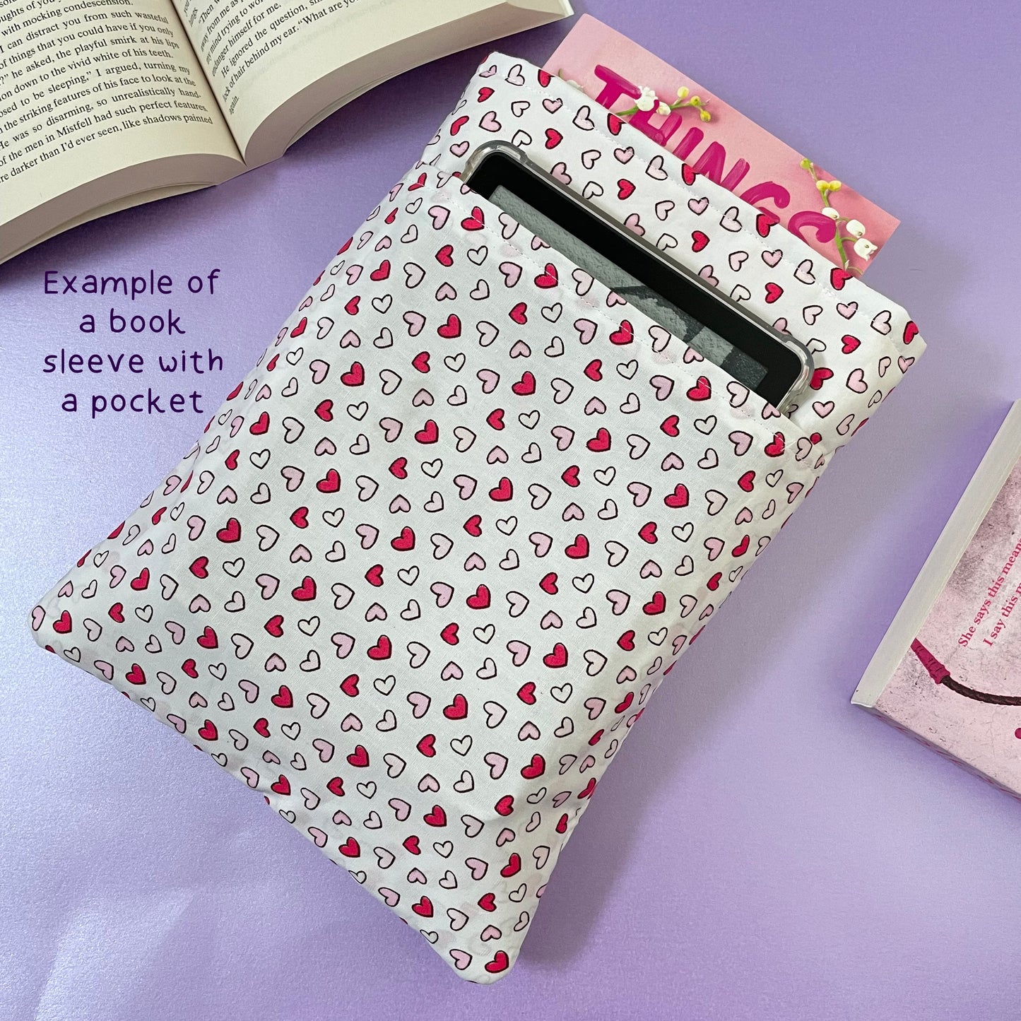 Pink Constellation Book Sleeve