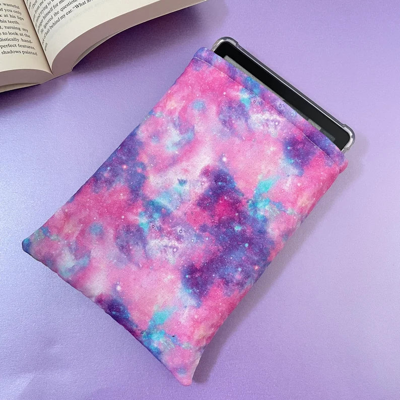 Pink Galaxy Kindle Sleeve