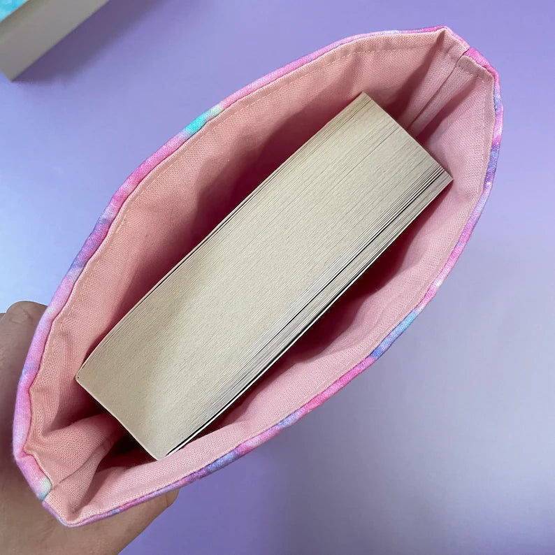 Pink Galaxy Book Sleeve